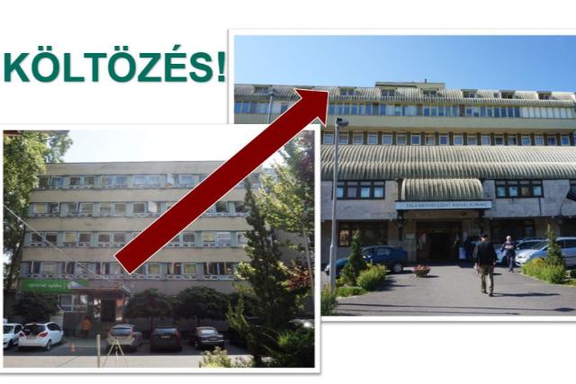 Átmenetileg új helyen a szakrendelések Átmenetileg új helyen a szakrendelések