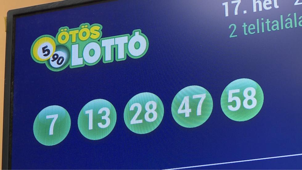 Volt ötös a lottón - Ketten osztoznak a milliárdokon Volt ötös a lottón - Ketten osztoznak a milliárdokon