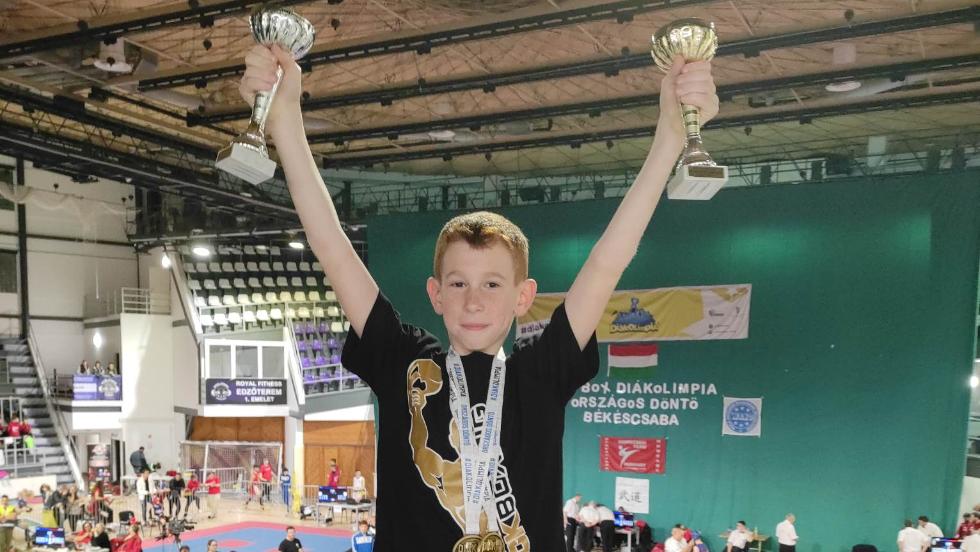 Zalai siker a kick-box diákolimpián Zalai siker a kick-box diákolimpián
