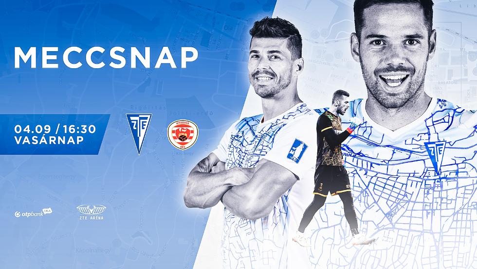Hazai pályán játszik vasárnap a ZTE FC Hazai pályán játszik vasárnap a ZTE FC