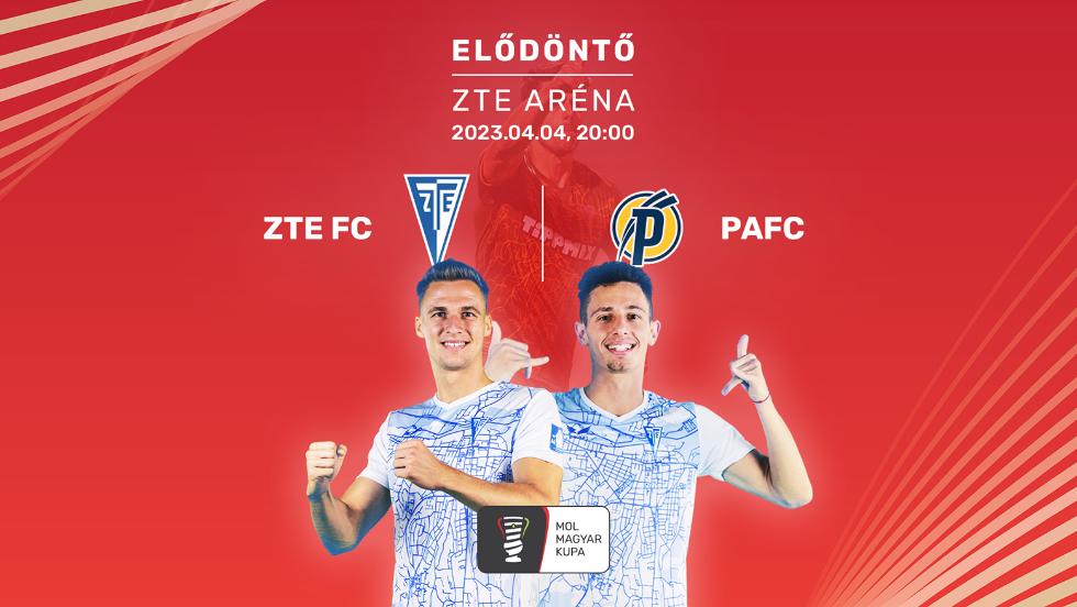 Magyar Kupa elődöntőt játszik a ZTE FC Magyar Kupa elődöntőt játszik a ZTE FC