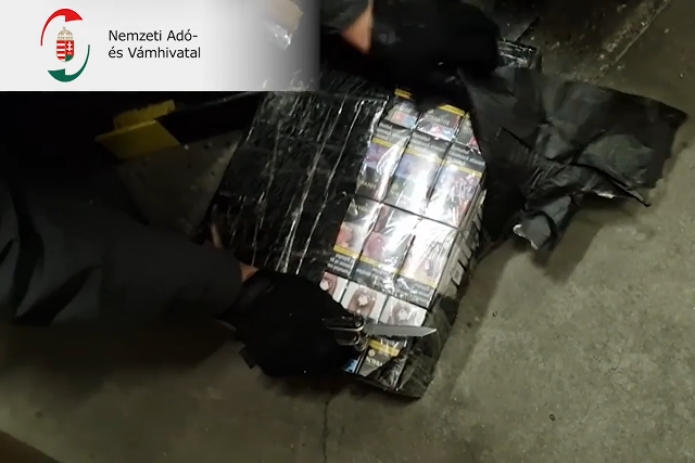 A fagyasztott húsok között vitte volna Angliáig az adózatlan cigarettát A fagyasztott húsok között vitte volna Angliáig az adózatlan cigarettát