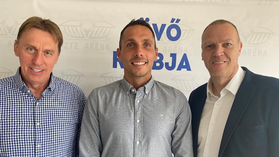 Sallói István a sportigazgató, Boér Gábor a vezetőedző a ZTE FC-nél Sallói István a sportigazgató, Boér Gábor a vezetőedző a ZTE FC-nél