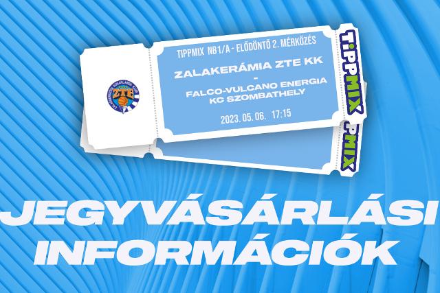 Elindult a jegyértékesítés a Falco-KC elleni elődöntő hazai mérkőzésére Elindult a jegyértékesítés a Falco-KC elleni elődöntő hazai mérkőzésére