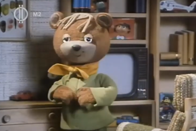 Hatvanéves mindenki kedvenc fogmosó medvéje, a Tévémaci Hatvanéves mindenki kedvenc fogmosó medvéje, a Tévémaci