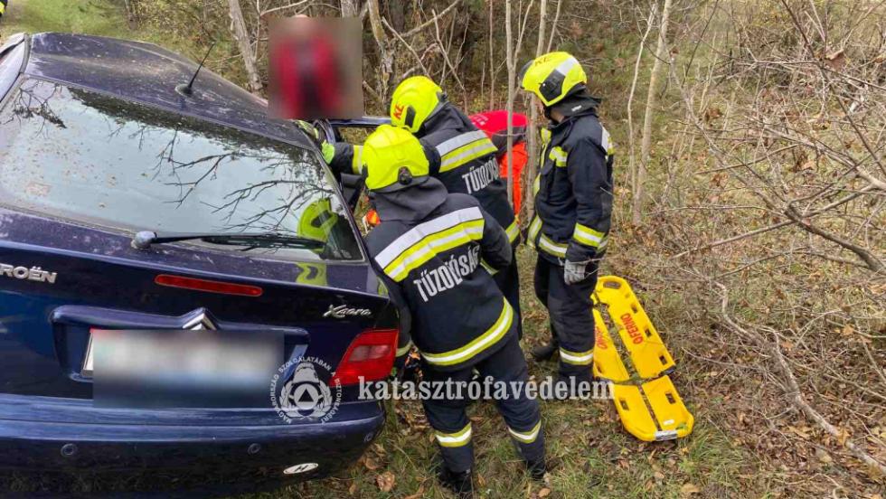 Megprdlt egy aut Keszthely klterletn 