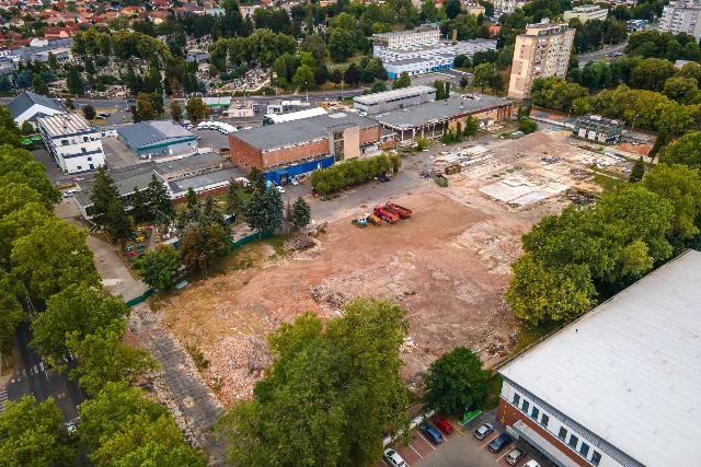40 v�rosfejleszt�si c�l –�Jelent�sen �talakul az egykori tejipari ter�let