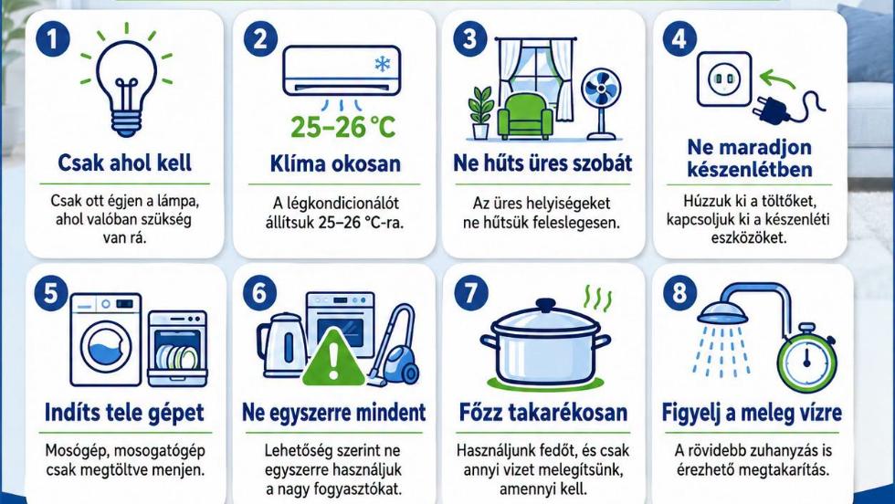 Most minden kilowattóra számít! Így spórolhat az energiával Most minden kilowattóra számít! Így spórolhat az energiával