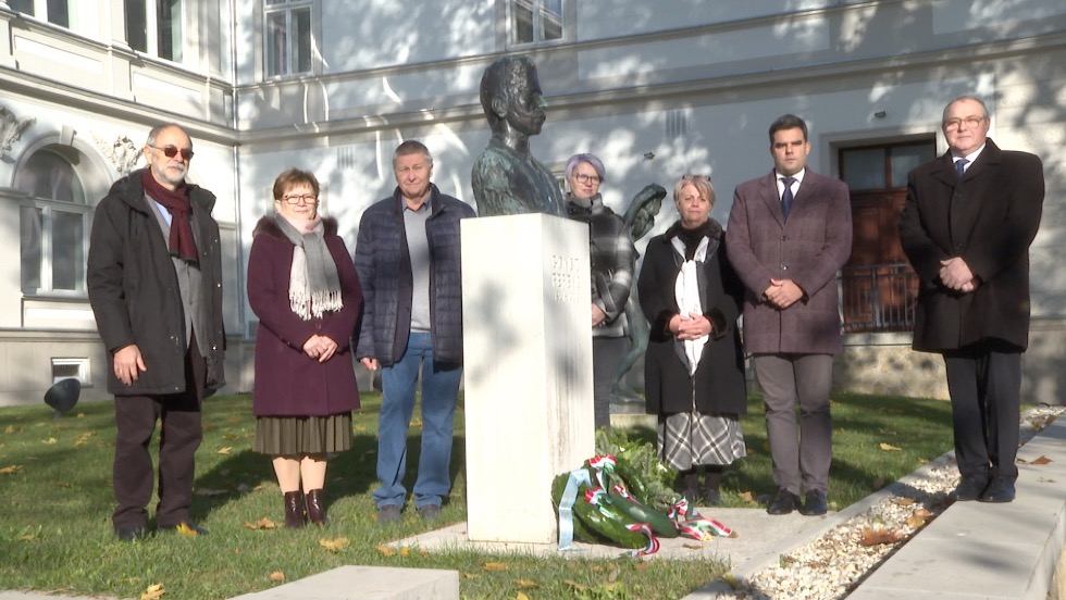 Gönczi Ferencre emlékeztek Zalaegerszegen Gönczi Ferencre emlékeztek Zalaegerszegen