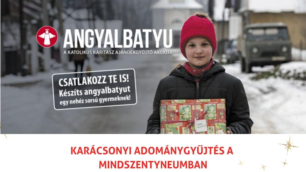 Karácsonyi adománygyűjtés a Mindszentyneumban Karácsonyi adománygyűjtés a Mindszentyneumban