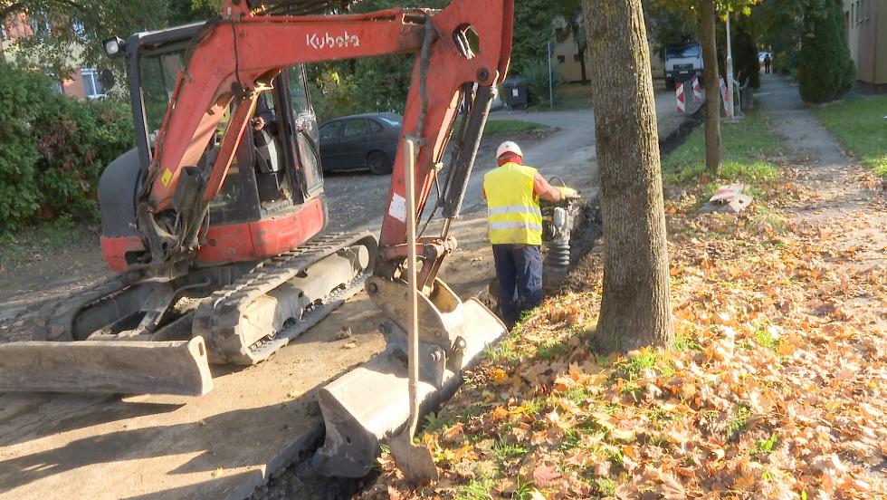 Felújítják az ivóvízvezetéket a Gasparich utcában Felújítják az ivóvízvezetéket a Gasparich utcában