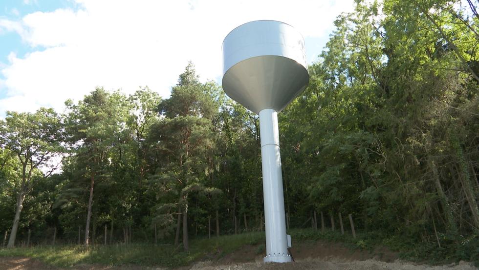 Új víztorony biztosítja Egervár, Lakhegy és Vasboldogasszony vízellátását Új víztorony biztosítja Egervár, Lakhegy és Vasboldogasszony vízellátását