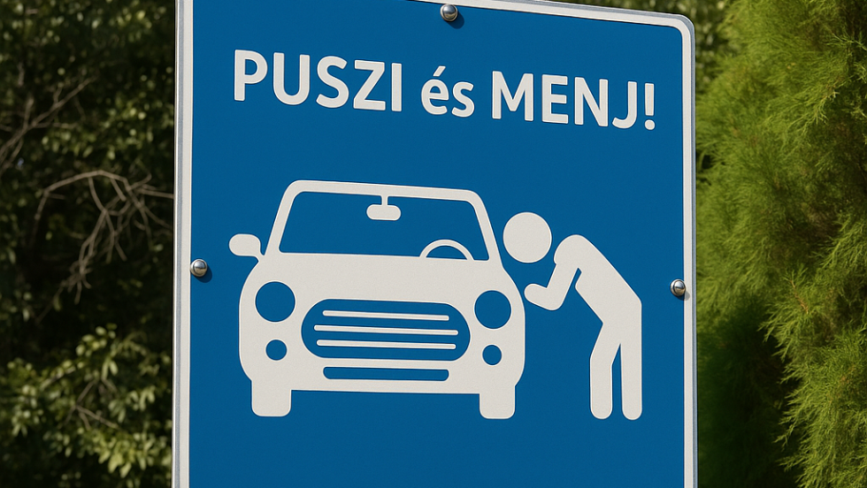 Új közlekedési tábla jelent meg az utakon, de nincs benne a KRESZ-ben Új közlekedési tábla jelent meg az utakon, de nincs benne a KRESZ-ben