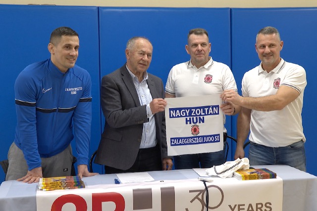 Támogatási szerződést írt alá a Zalaegerszegi Judo Sportegyesület