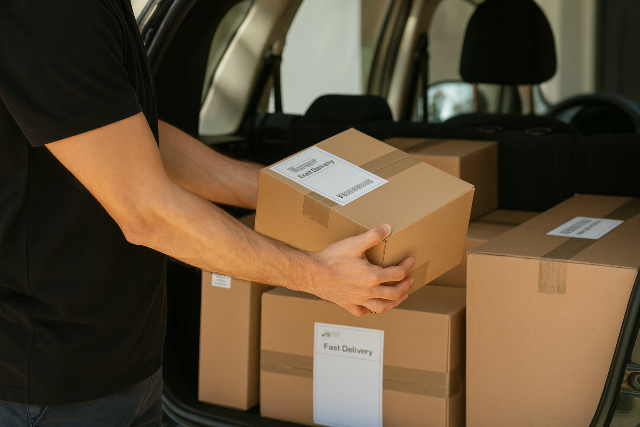 �v v�gi csomagd�mping: hosszabb sz�ll�t�si id�kre figyelmeztetnek a fut�rszolg�latok