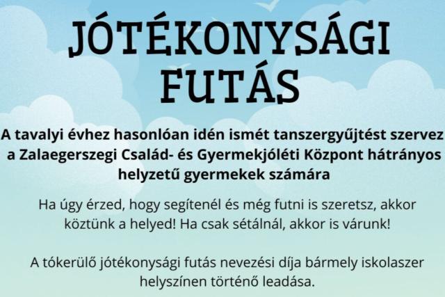 Tókerülő jótékonysági futás a Gébárti-tónál Tókerülő jótékonysági futás a Gébárti-tónál