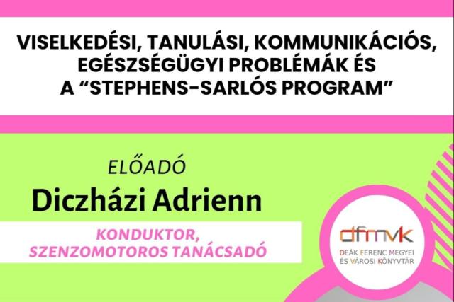 Előadás a viselkedési, tanulási, kommunikációs és egészségügyi problémák kezeléséről Előadás a viselkedési, tanulási, kommunikációs és egészségügyi problémák kezeléséről