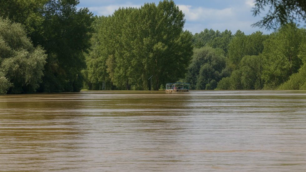 A gátakat megerősítve várják a Dráva tetőzését Drávaszabolcs térségében A gátakat megerősítve várják a Dráva tetőzését Drávaszabolcs térségében