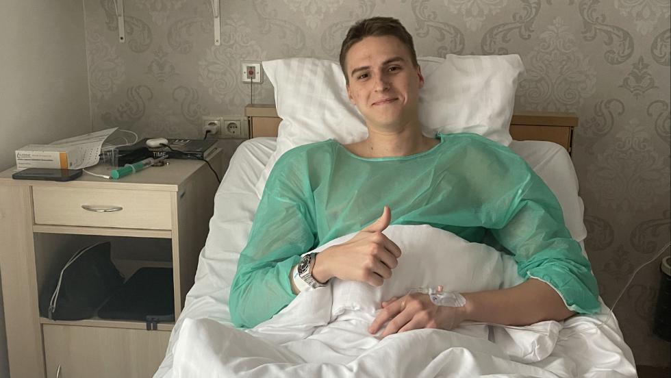 Sikeres műtéten esett át Sitku Márton Sikeres műtéten esett át Sitku Márton