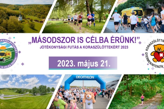„Másodszor is célba érünk!” – Vasárnap Zalaegerszegről rajtol a jótékonysági futás a koraszülöttekért „Másodszor is célba érünk!” – Vasárnap Zalaegerszegről rajtol a jótékonysági futás a koraszülöttekért
