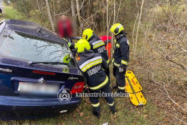 Megprdlt egy aut Keszthely klterletn 