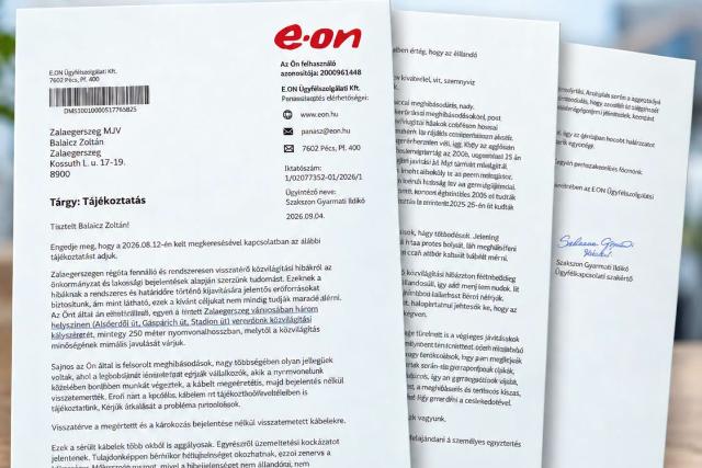Visszat�r� k�zvil�g�t�si hib�k Zalaegerszegen: v�laszolt az E.ON