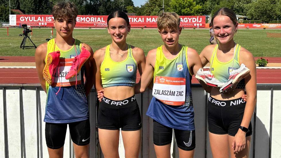 Bronzérmet szerzett a Gyulai István Memorial versenyen a Zalaszám-ZAC mixváltója Bronzérmet szerzett a Gyulai István Memorial versenyen a Zalaszám-ZAC mixváltója
