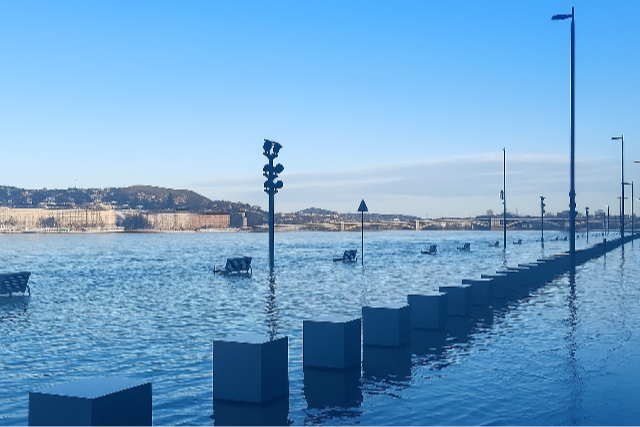 Az v utols napjn a dunai rhullm is bcszik