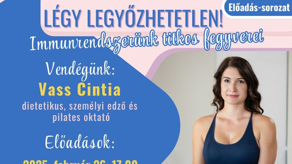 Immunrendszernk titkos fegyverei – elads-sorozat Zalaegerszegen