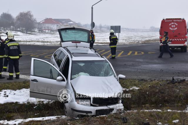 K�t szem�lyaut� karambolozott Zalaegerszegen