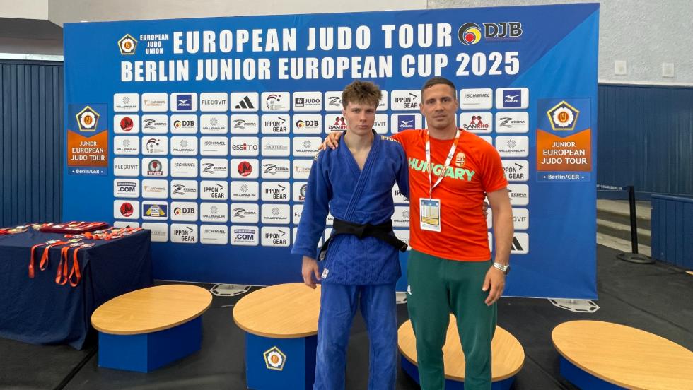 Mtffy Gbor a harmadik fordulban bcszott a berlini junior Eurpa-kupn
