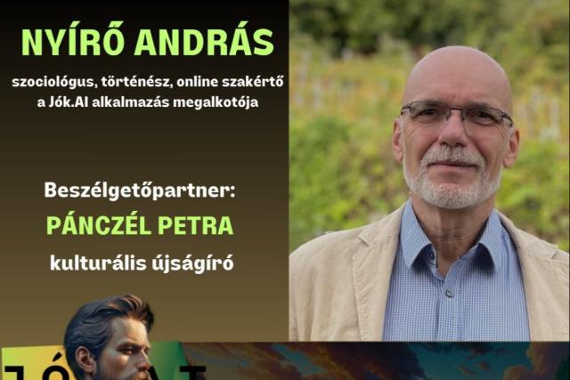 A mesterséges intelligencia és a Jók.AI Labor – Nyírő András előadása A mesterséges intelligencia és a Jók.AI Labor – Nyírő András előadása