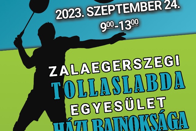 Hzi bajnoksgot szervez prosok szmra a Zalaegerszegi Tollaslabda Egyeslet