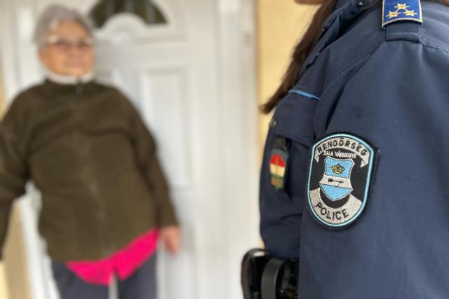 A hidegebb idben is szmthatnak a zalai rendrkre a rszorulk