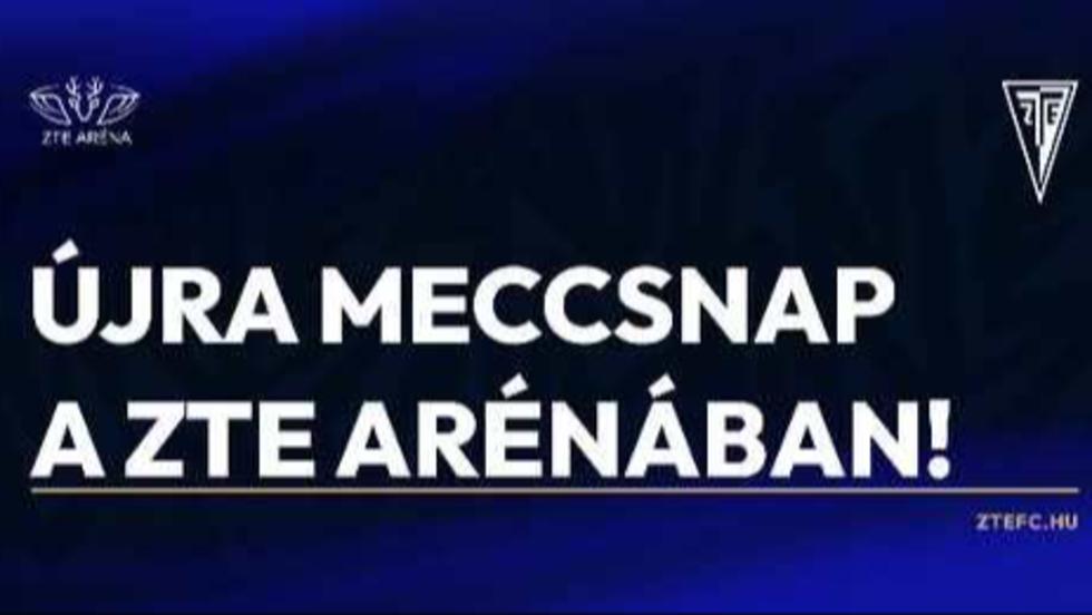 Megújult meccsnapi élménnyel nyitja meg kapuit a ZTE Aréna
Megújult meccsnapi élménnyel nyitja meg kapuit a ZTE Aréna