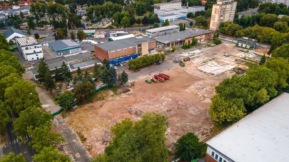 40 városfejlesztési cél – Jelentősen átalakul az egykori tejipari terület 40 városfejlesztési cél – Jelentősen átalakul az egykori tejipari terület