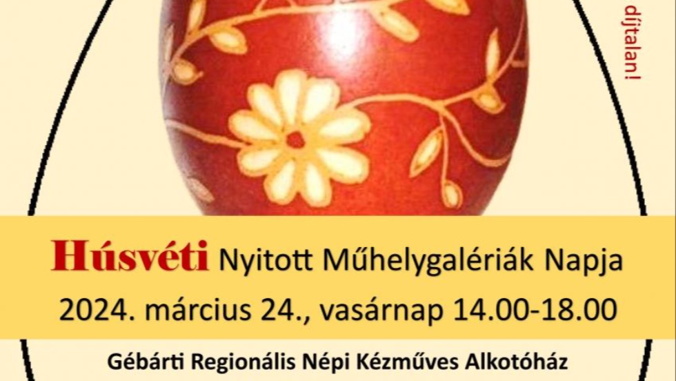 Húsvéti Nyitott Műhelygalériák Napja Húsvéti Nyitott Műhelygalériák Napja