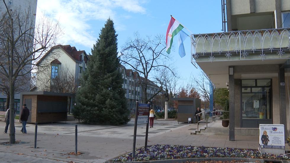 Megrkezett Zalaegerszegre a vros karcsonyfja