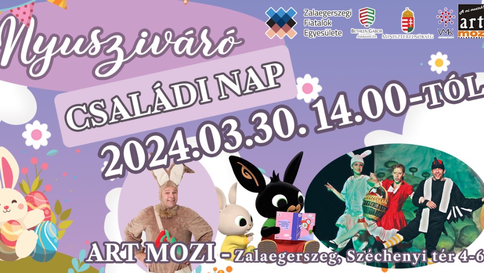 Nyusziváró családi nap Zalaegerszegen Nyusziváró családi nap Zalaegerszegen