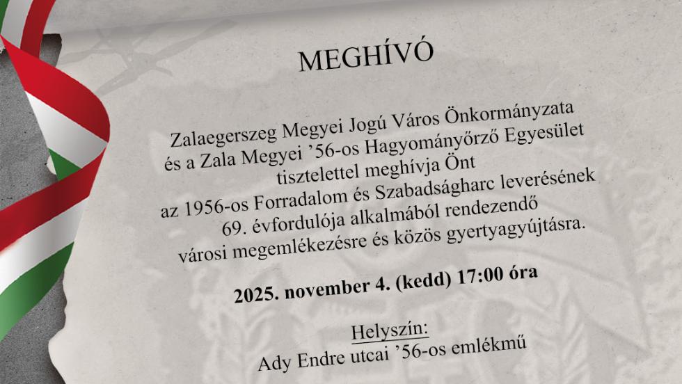 Nemzeti gyásznap – Megemlékezés Zalaegerszegen  Nemzeti gyásznap – Megemlékezés Zalaegerszegen