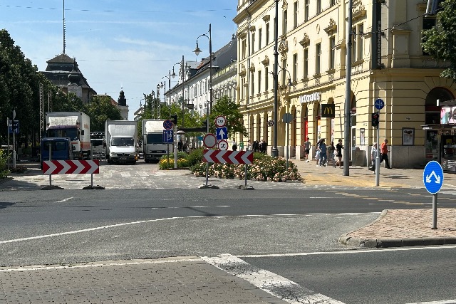 Forgalmirend-vltozsok az EgerszegFeszt ideje alatt 