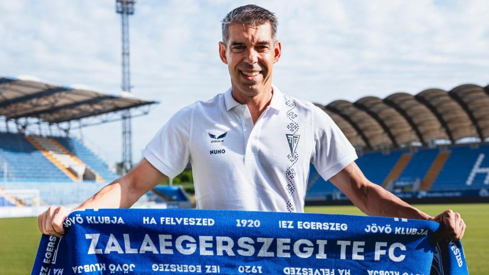 Nuno Campos a ZTE FC új vezetőedzője
Nuno Campos a ZTE FC új vezetőedzője