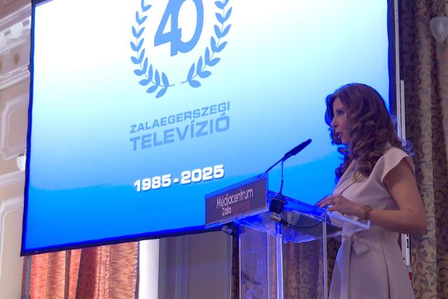 40 éves a Zalaegerszegi Televízió 40 éves a Zalaegerszegi Televízió