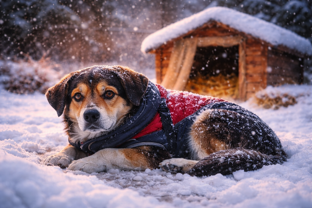 Jelent�s m�nuszok v�rhat�k: a kint tartott �llatok v�delm�re h�vja fel a figyelmet a zalaegerszegi �llatv�d� egyes�let