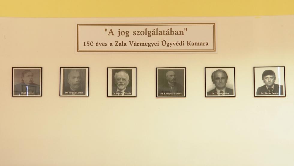 150 éves a Zala Vármegyei Ügyvédi Kamara 150 éves a Zala Vármegyei Ügyvédi Kamara