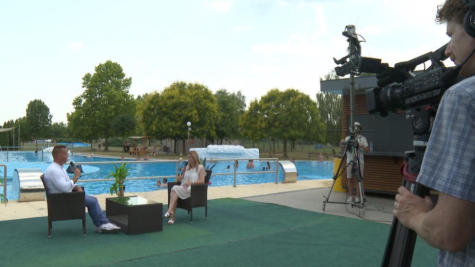 Kitelepült a Zalaegerszegi Televízió stúdiója az AquaCitybe Kitelepült a Zalaegerszegi Televízió stúdiója az AquaCitybe