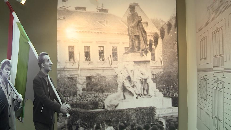 Megújult az „'56 Zalaegerszegen című kiállítás Megújult az „'56 Zalaegerszegen című kiállítás