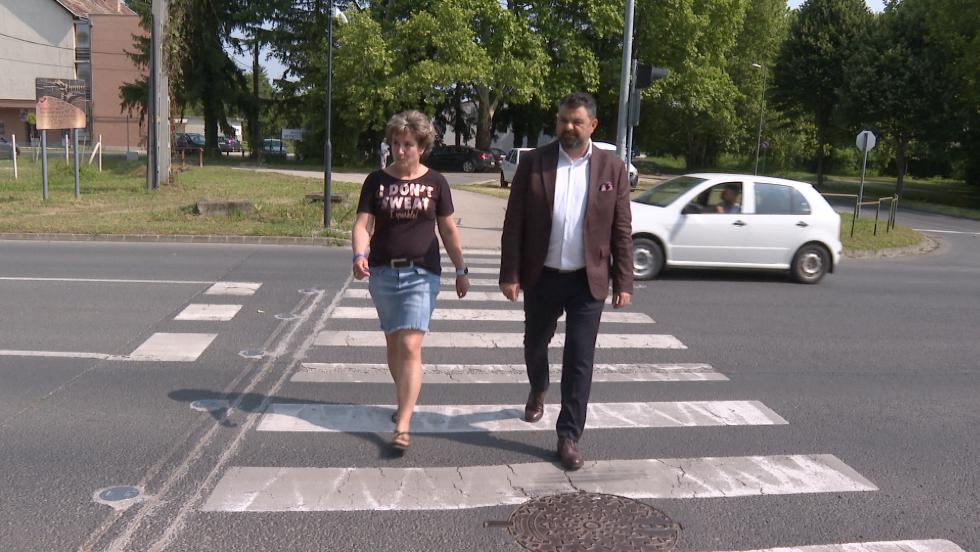 Megújult az intelligens gyalogosátkelő Megújult az intelligens gyalogosátkelő