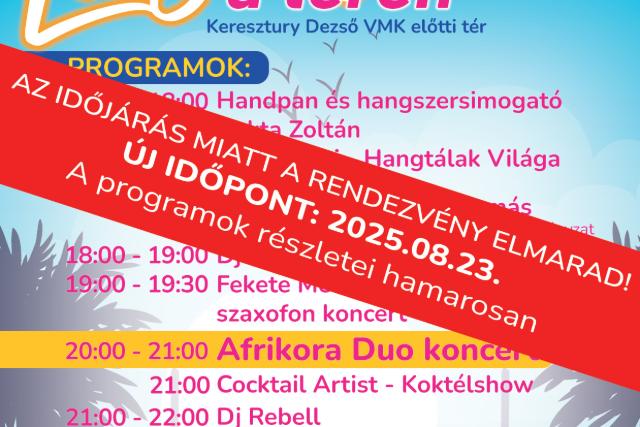Elmarad a „Lazulj a tren” rendezvny – j idpontban ptoljk