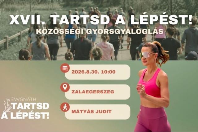 Tartsd a l�p�st! Ny�rb�cs�ztat� k�z�ss�gi s�ta Zalaegerszegen